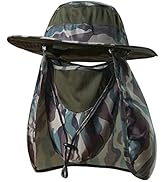 Fishing Hat,Sun Cap with UPF 50+ Sun Protection and Neck Flap,for Man and Women
