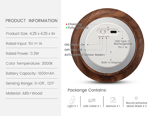 motion sensor night light