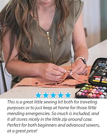 compact sew kit sewing kit for clothing repairs