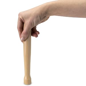 Hand Holding Muddler in Use Position