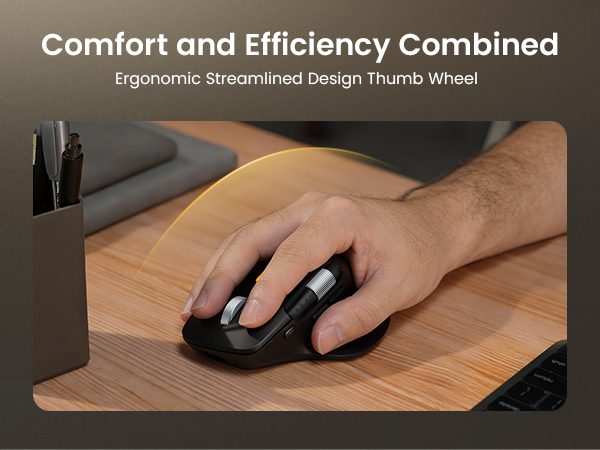 EM25 Ergonomic Wireless Mouse