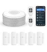 WiFi Door Alarm System, Wireless DIY Smart Home Security System, with Phone APP Alert, 8 Pieces-K...
