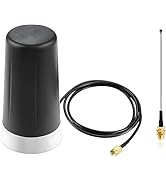 Meshtastic Long Range 915MHz Lora Magnetic Base SMA Male Antenna with IPEX Extension Cable for Tr...