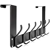 KEOAMG Over The Door Hooks, No Assembly Required Door Hanger Hook, Sturdy Over The Door Coat Rack...
