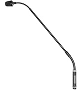 Gooseneck Microphone 23 Inch DJ Mic Professional Dynamic Bob Barker Microphone for Audio Mixer,De...
