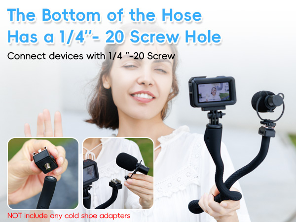 Magnetic Flexible Phone Mount Holder for iPhone 16 15 14 Pro Max & Action Camera