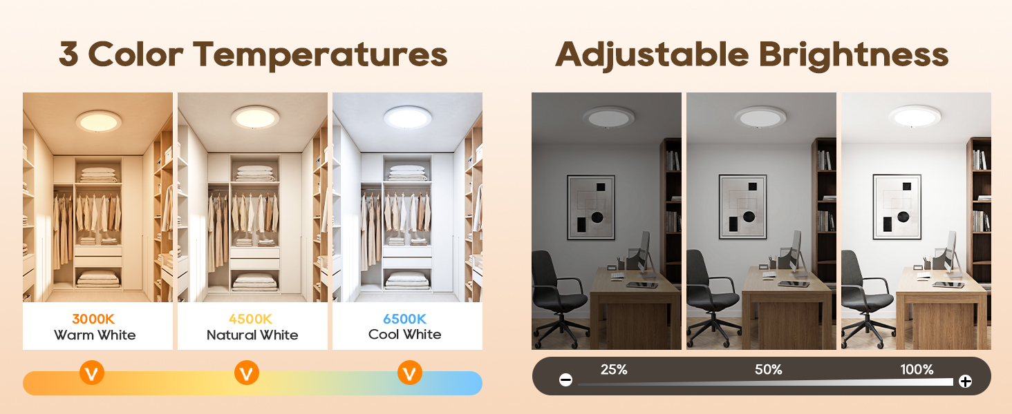 wireless ceiling light
