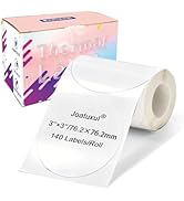Joatuxul 3"×3" Thermal Label Stickers, Thermal Printer Sticker Labels for Gift Wrapping, Self-Adh...