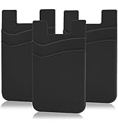 SS Phone Wallet, Phone Card Holder Stick on Credit Card Holder for Cell Phone Case Sticky Wallet ...