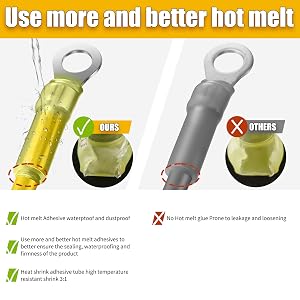 Heat Shrink Ring Connectors