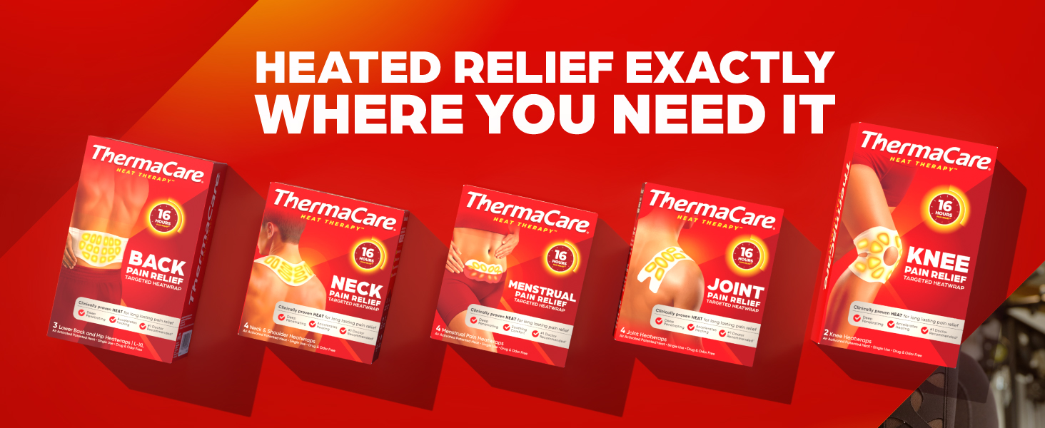 heated relief exactly where you need it