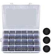 FULLCASE Coin Holders for Collectors–168Pcs Coin Capsules with 6-Size Foam Gaskets (20-46mm) for ...