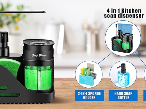 jabonera para cocina
