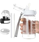 OLDLEY Kids Water Bottle for School, 12 oz (2 lids) BPA-Free | Leak-Proof | Reusable Durable Trit...