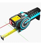 ACEGMET DTX10 Digital Tape Measure - Laser Measurement Tool & Auto Lock Tape with Instant Digital...
