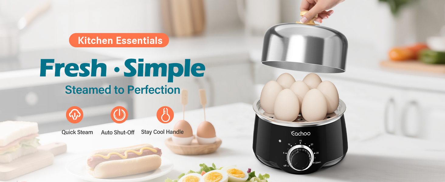 egg steamer for hard boiled eggs