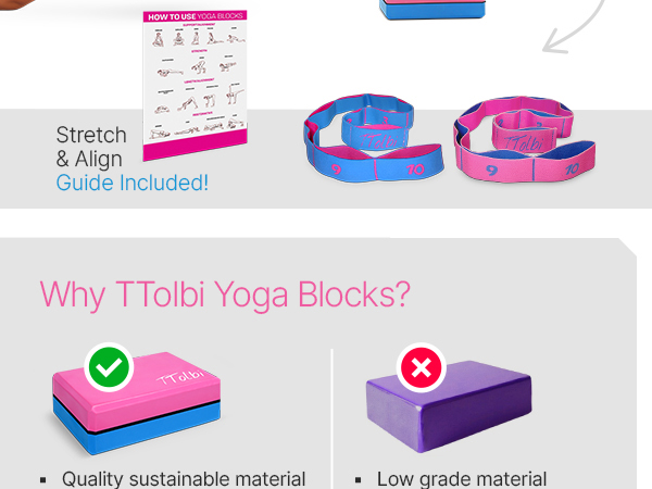 pink yoga blocks yoga kit workout blocks yoga equipment dance blocks for stretching exercise blocks