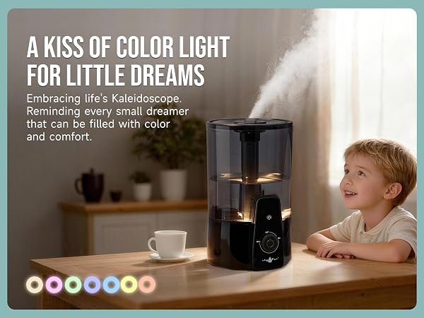 A KISS OF COLOR LIGHT FOR LITTLE DREAMS