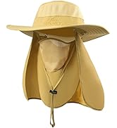 Fishing Hat,Sun Cap with UPF 50+ Sun Protection and Neck Flap,for Man and Women