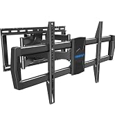 MOUNTUP Heavy Duty TV Wall Mount for 47-90 inch Large TVs, Holds 200 lbs, Full Motion TV Mount wi...
