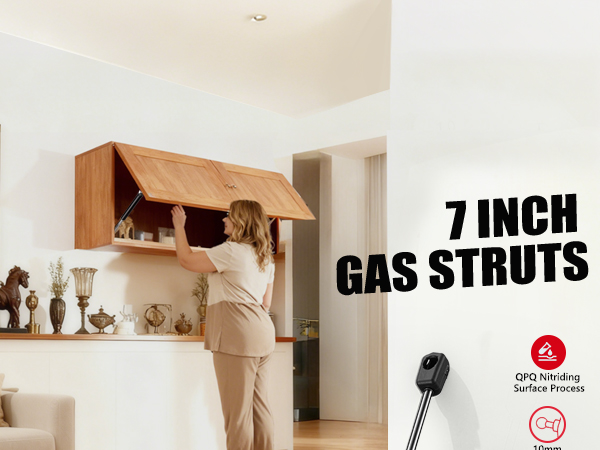 7 inch gas struts