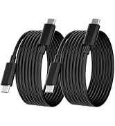 6FT USB C to USB C Charging Cable 65W Type C Laptop Charging Cord for HP Spectre Envy/DELL/Chrome...