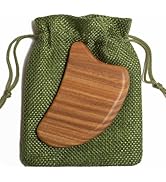 Moreinday Gua Sha Tool for Face, Gua Sha Facial Tools for Face Massage, Wooden Guasha Tool Reduce...