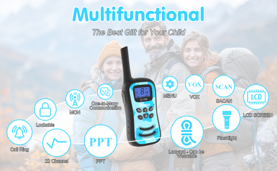 Camo Kids Walkie Talkies