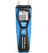 Wood Moisture Meter for Lumber Pin-type Moisture Meter for Drywall with LCD Display Moisture Dete...