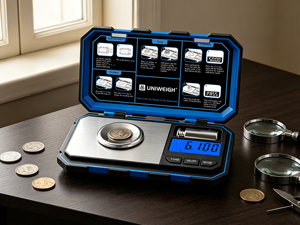 coin scale to weigh coins