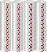 GIBIBU 48 Rolls Transparent Tape Refills, Clear Tape Dispenser Refill Rolls, Glossy Gift Wrap Tap...