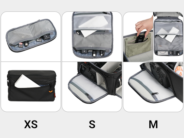 mirrorless storage organizer