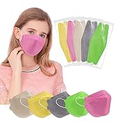 Wecolor 50 Pack Multicolored KF94 Masks, Individually Packaged 4 Ply Disposable KF94 Mask for Adult