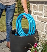 HydroTech Super-Lite Hybrid Polymer Garden Hose 5/8" x 25 ft – Ultra Lightweight Kink-Resistant W...
