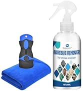 PRAZISCHUTZ Adhesive Remover for Home Use - Fast Acting Spray Removes Stubborn Glue, Sticker & Ta...