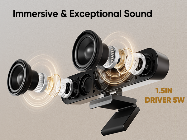 webcam for pc with microphone