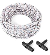 SSFOLPFEE High Strength Recoil Start Rope Replacement for Chainsaws, Lawn Mowers, Gas or Diesel E...