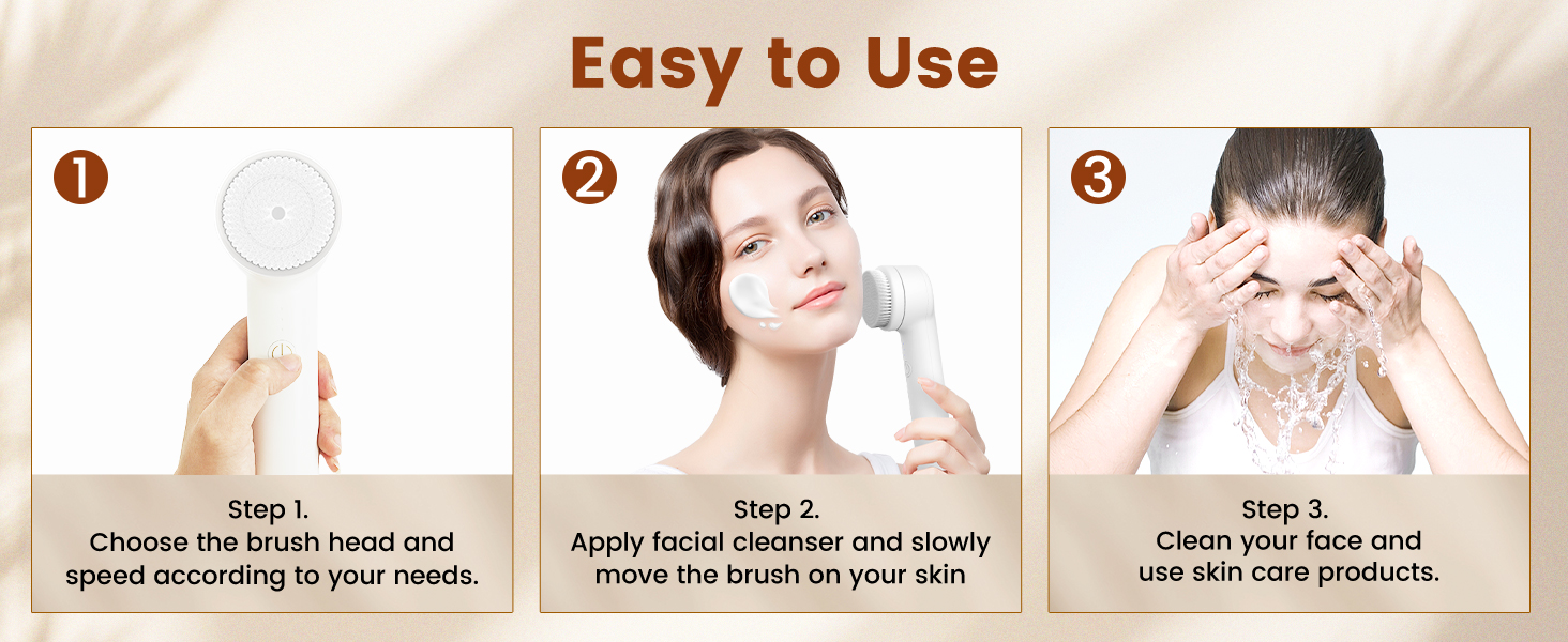 facial scrub brush