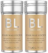 BestLand Hair Wax Stick, Flyaways Hair Stick Non-greasy Styling Wax Stick for Hair Edge Control H...