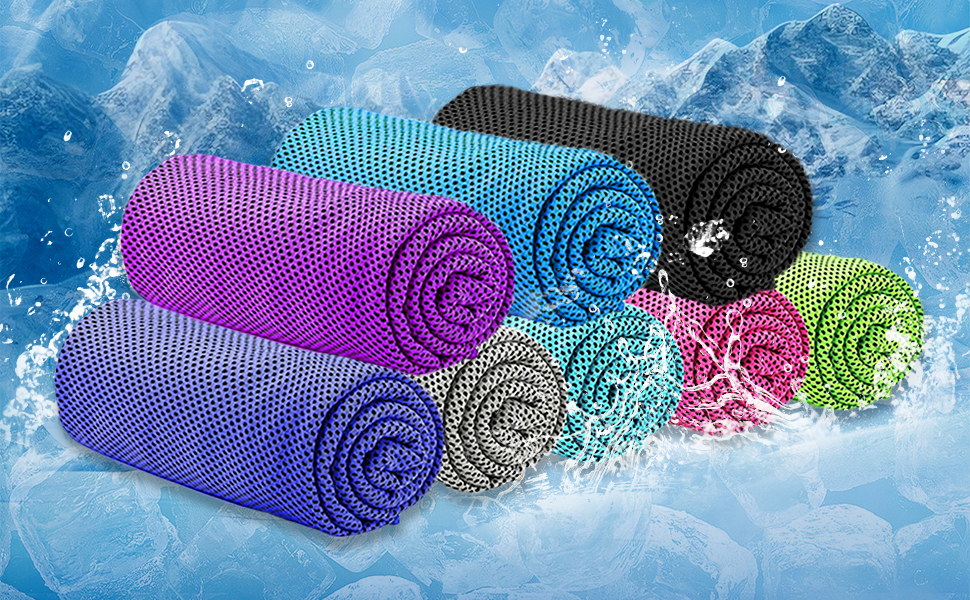 4 Pack Cooling Towel