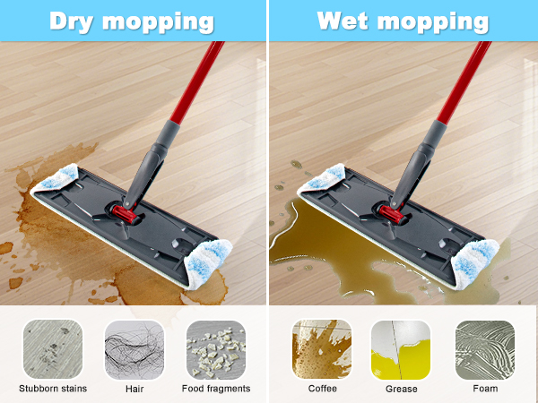 h2pro flat mop system ocedar