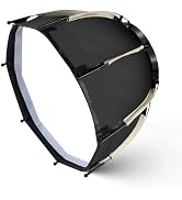 Kalofaye 29cm Mini Octagonal Softbox with Removeable Diffuser Cloth Honeycomb Grid Compatible for...