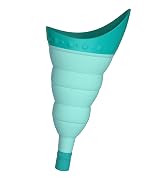 TRIPTIPS Pee Conch Foldable Female Urinal Device Portable Urinal for Women Pee Funnel for Women T...