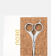 DEOU Nose Hair Trimmer - Paris Tower - Inspired Design with Tail Handle - Premium Stainless Steel...