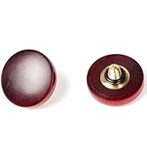 VKO Wood Soft Shutter Release Button,Delicate Camera Shutter Button 12mm Convex Surface Red 1 PCS...