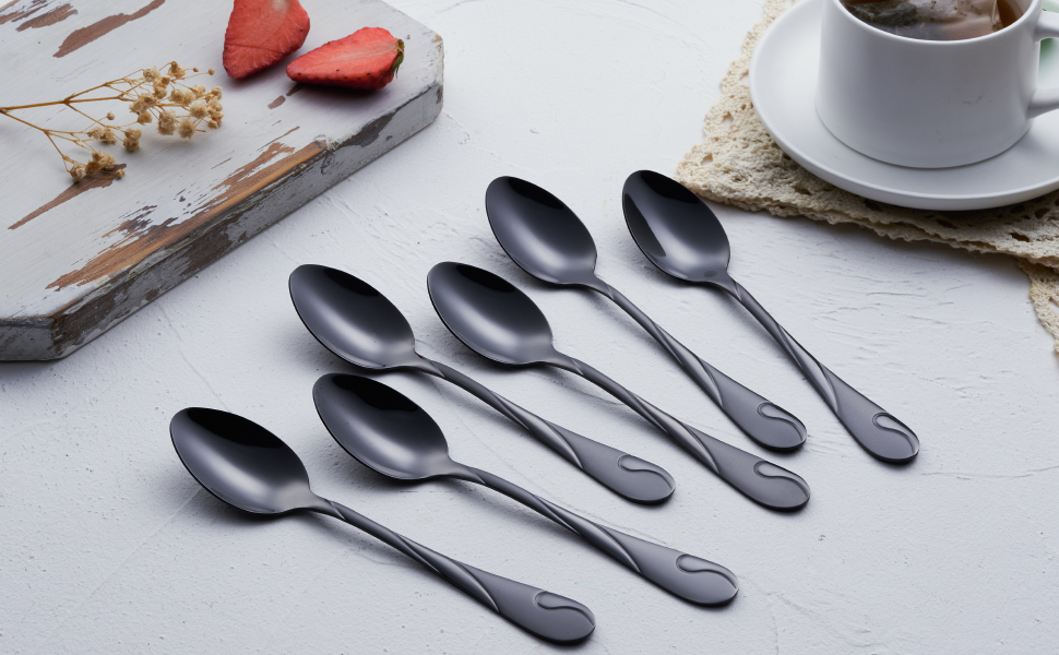 black Flatware Sets