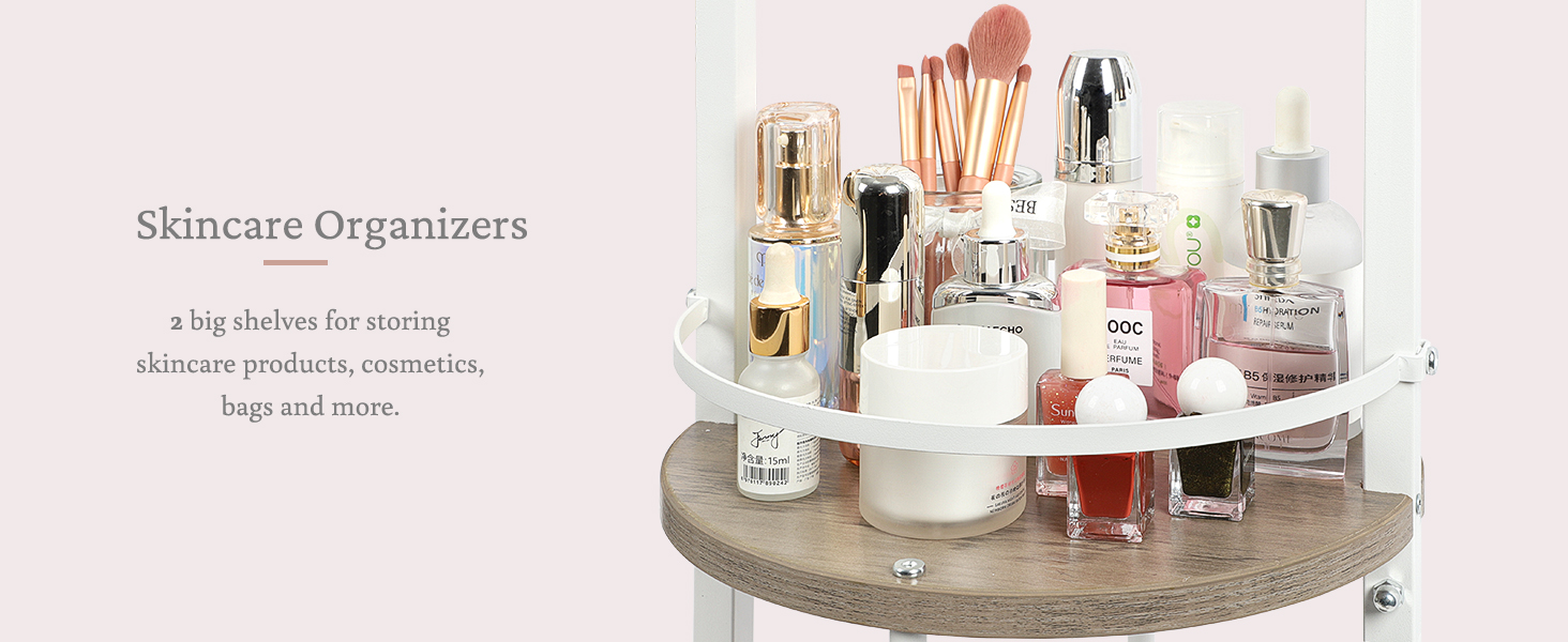 makeup organizer
