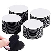 LLPT 32 Pairs Hook and Loop Tape Fastener Round Dia. 2.4” Sticky Dots Pad with Heavy Duty Adhesiv...