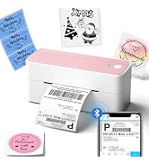 Phomemo Bluetooth Thermal Label Printer, 241BT 4X6 Wireless Shipping Label Printer for Small Busi...