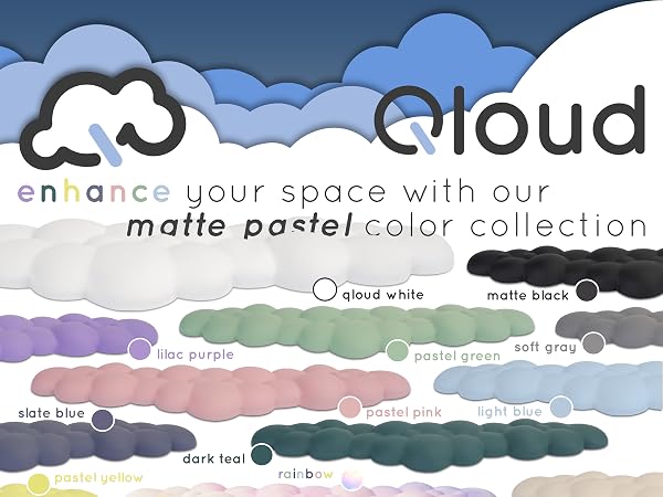 cloud wrist rest